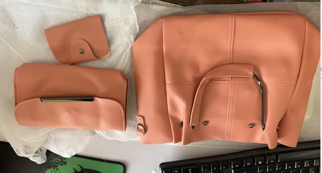 Bolso grande, Cartera y Bolso pequeño