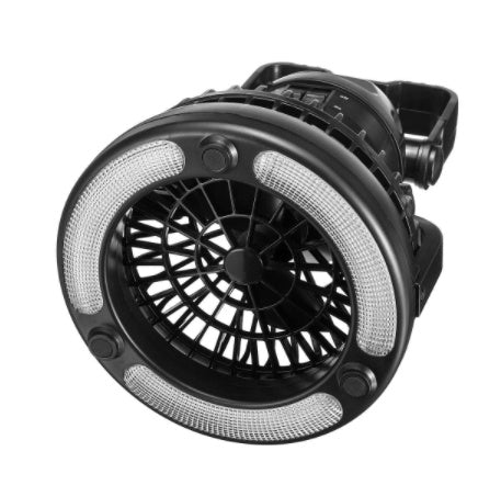 Ventilador con luz LED