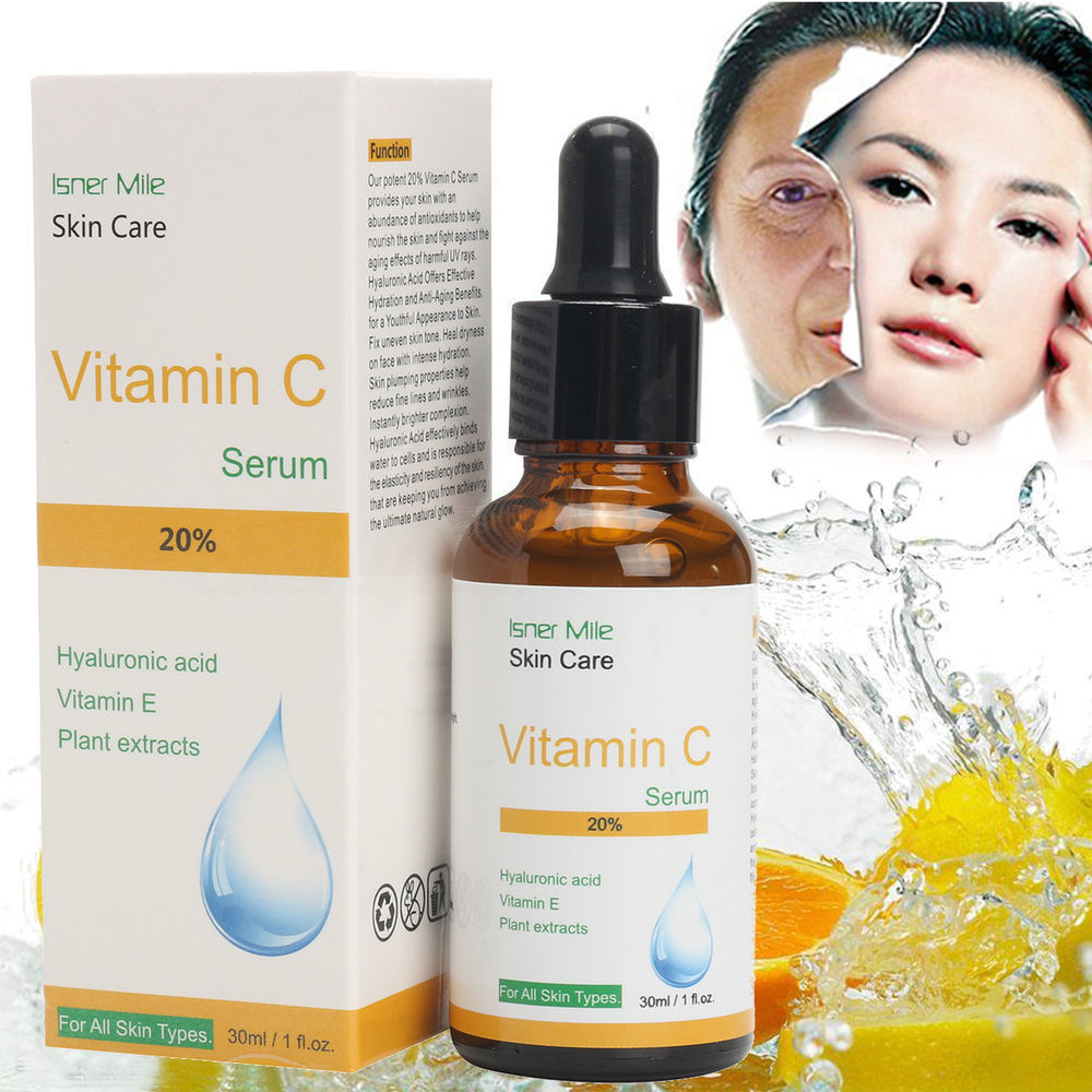 Producto para el cuidado de la piel sin diluir con vitamina C