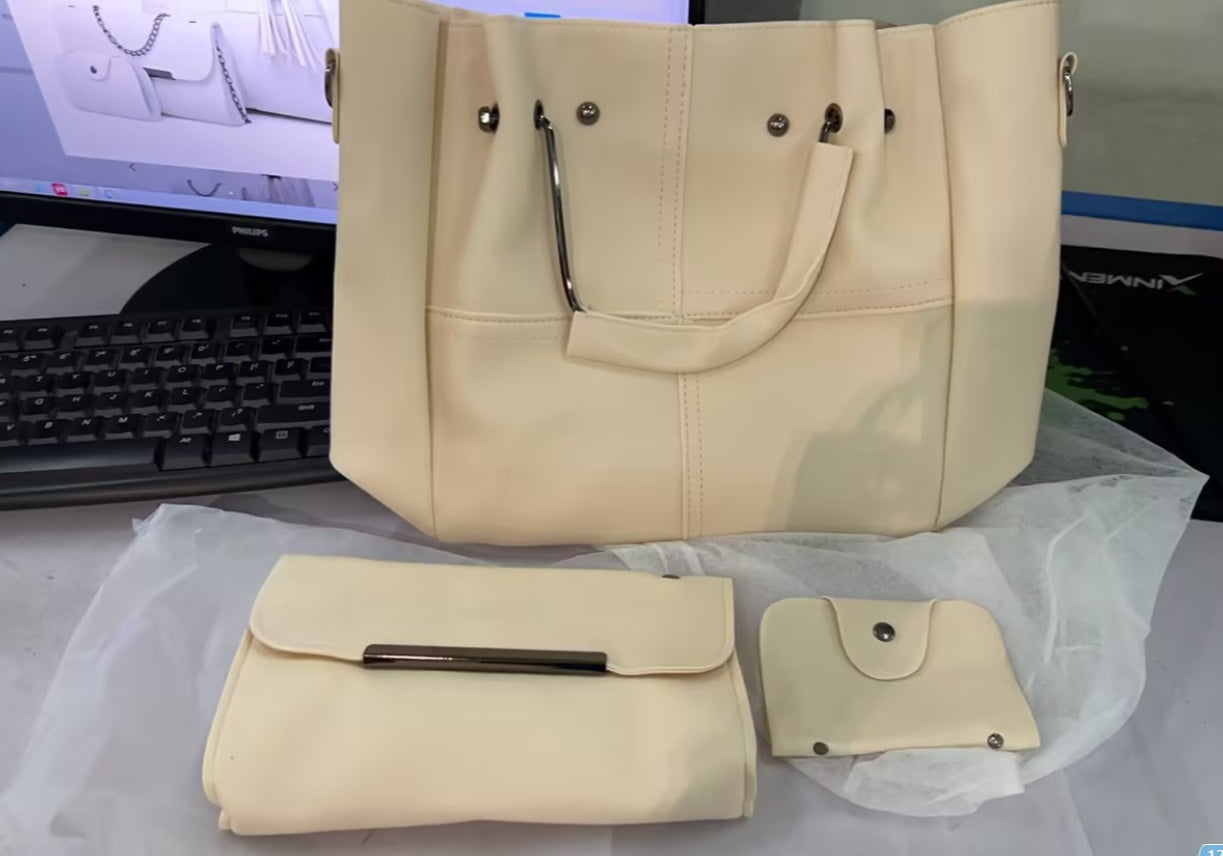 Bolso grande, Cartera y Bolso pequeño