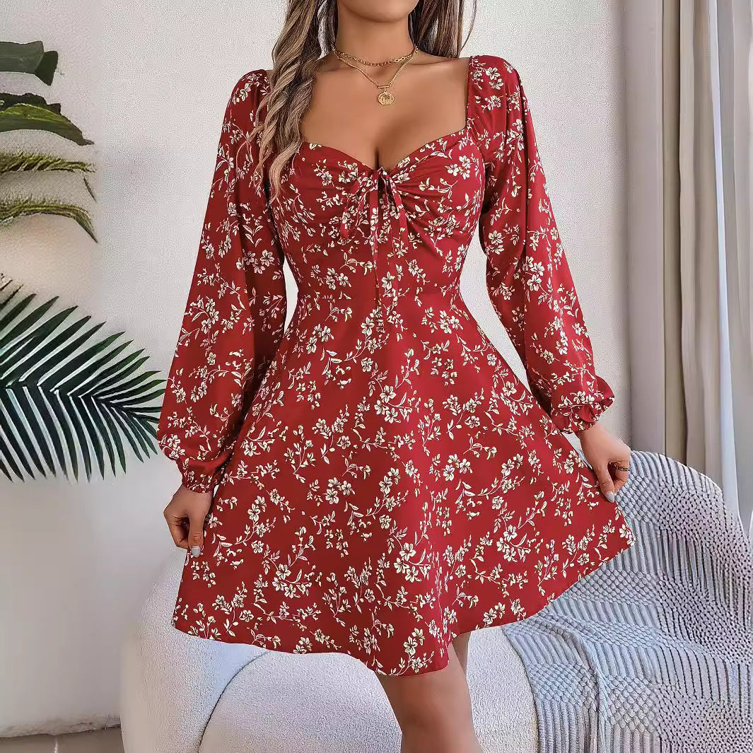 Vestido con estampado floral