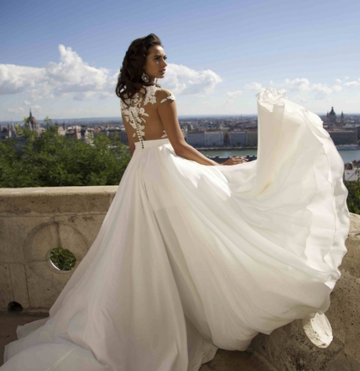 Vestido de novia bohemio