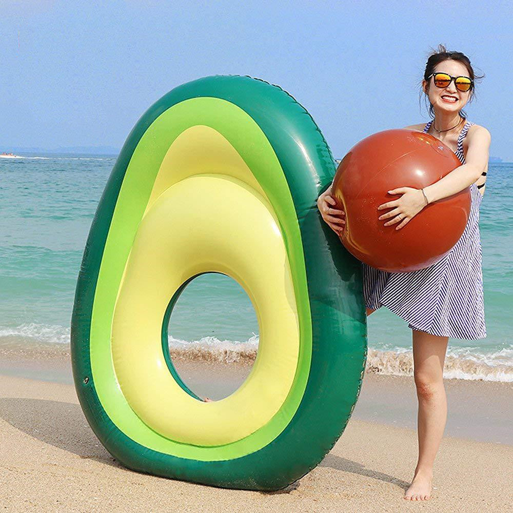 Aguacate inflable gigante