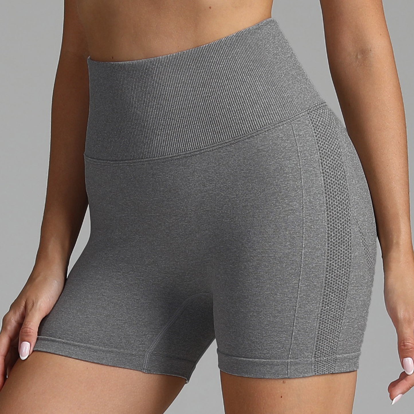 Pantalones cortos de yoga sin costuras