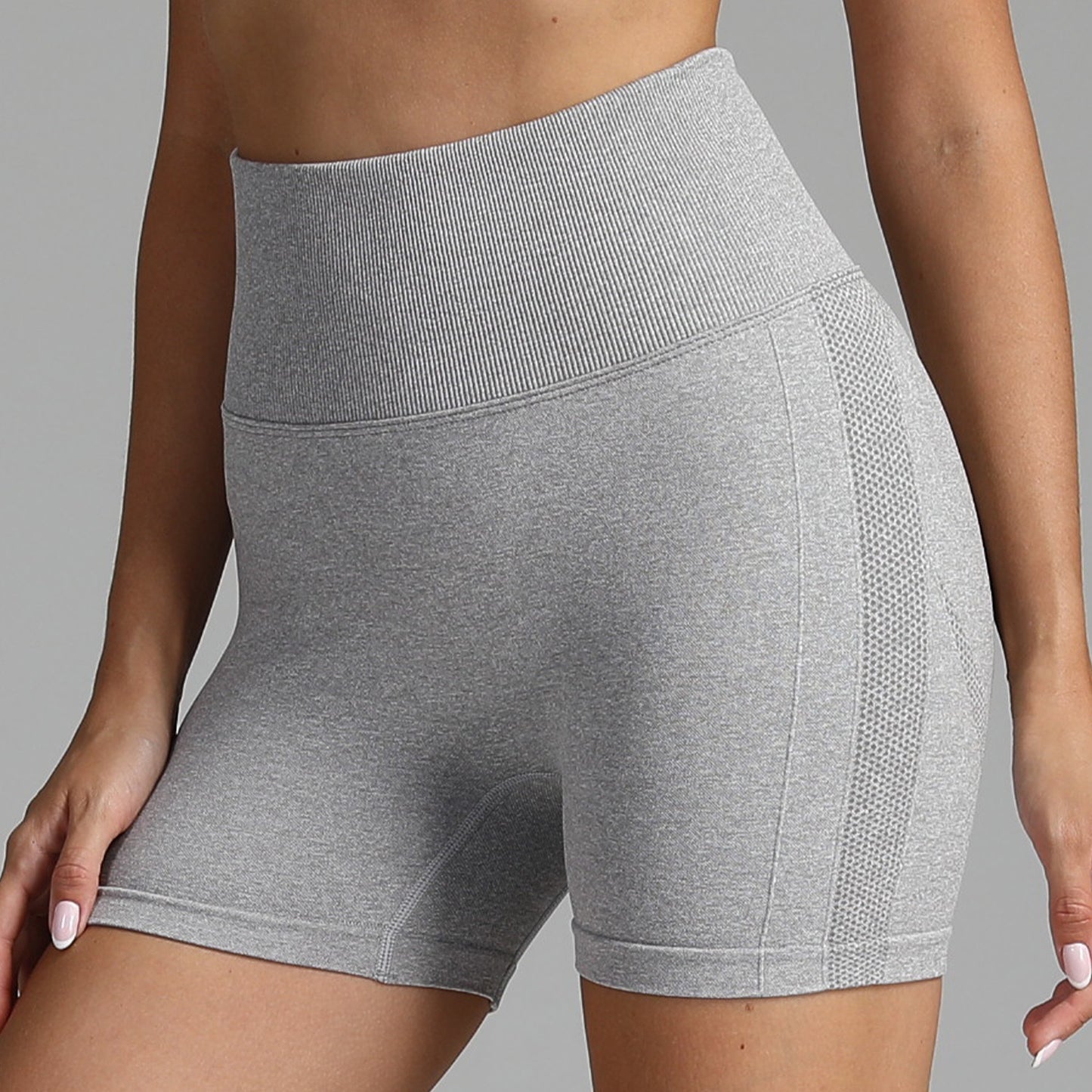 Pantalones cortos de yoga sin costuras