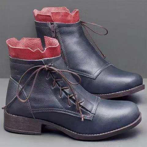 Botas Martin de tacón bajo