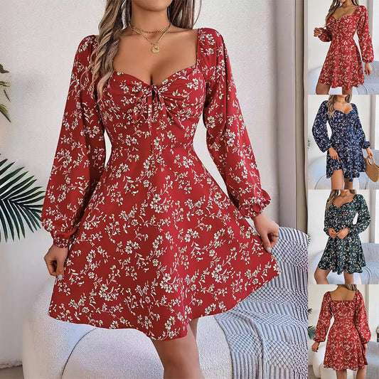 Vestido con estampado floral