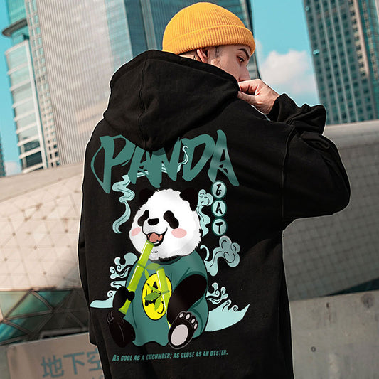 Sudadera con estampado de panda