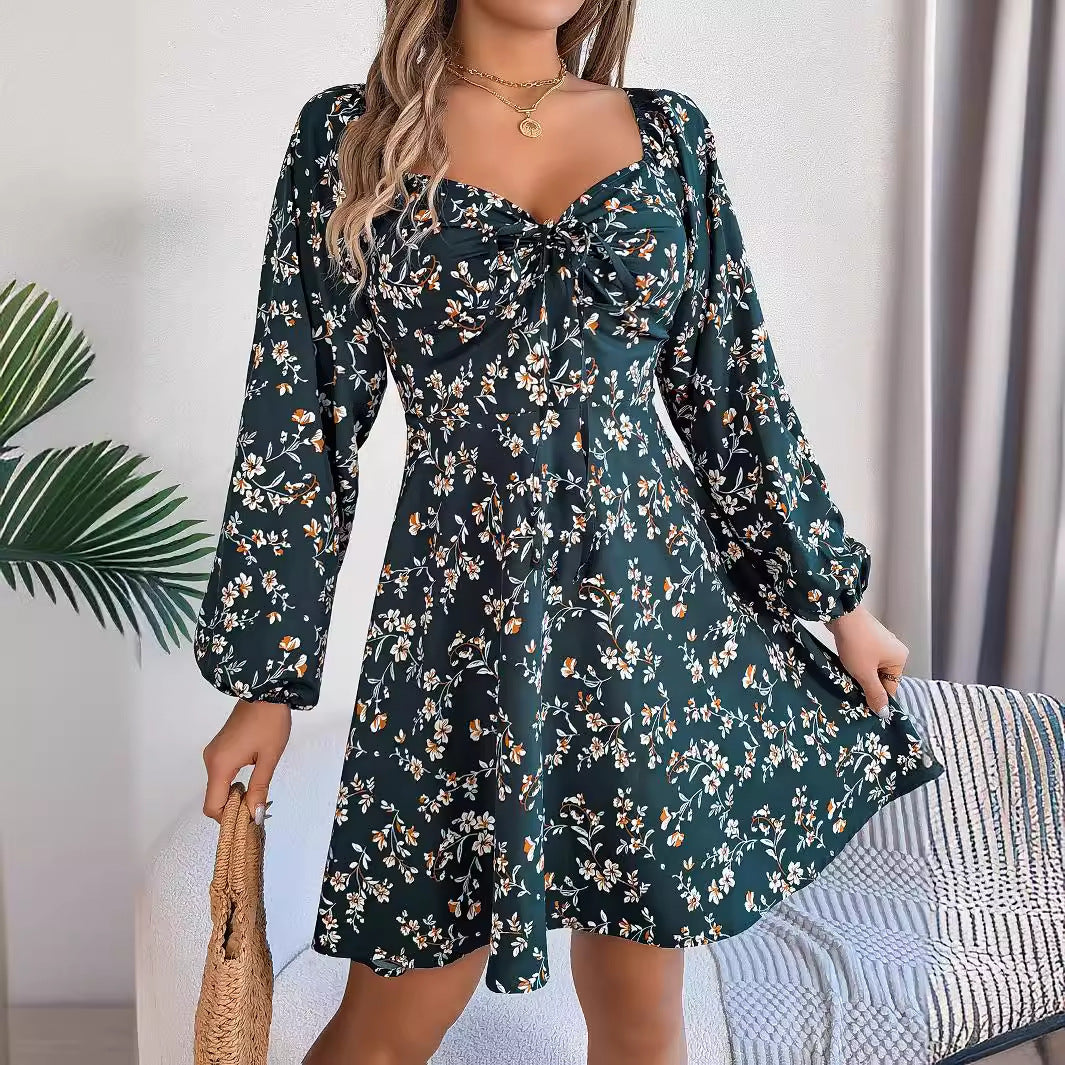 Vestido con estampado floral