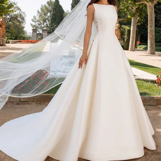 Vestido de novia de encaje