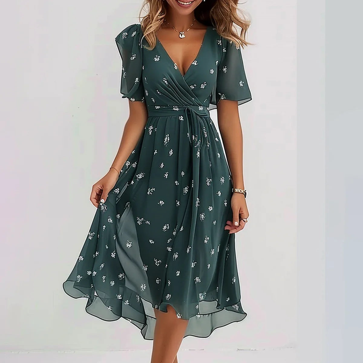 Vestido con estampado