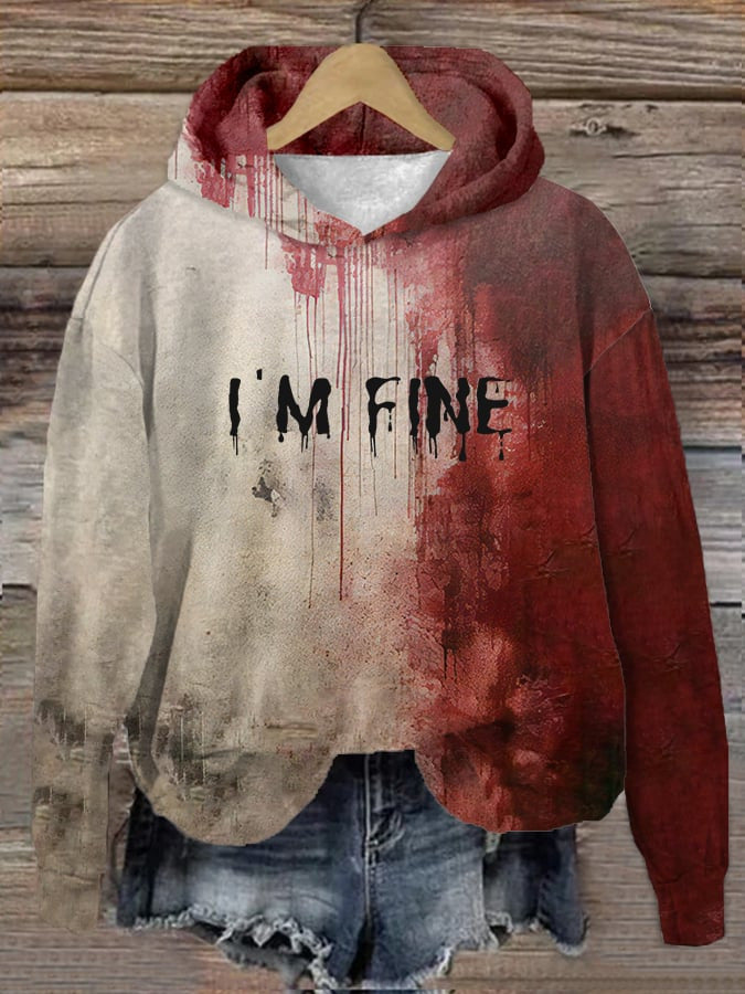 Sudadera I AM FINE Art Graffiti