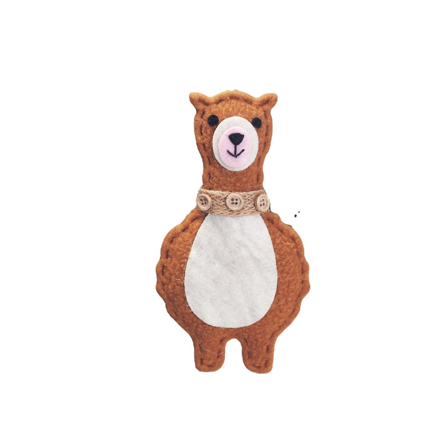 Juego de colgantes decorativos creativos de alpaca para árbol de Navidad