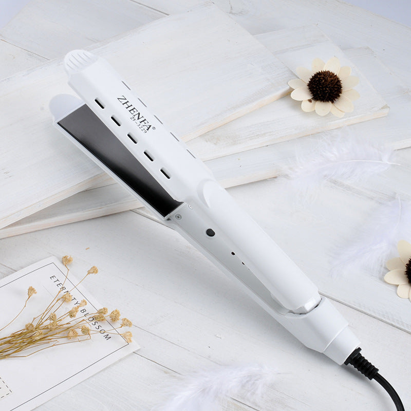 Plancha profesional para cabello liso con termostato de cuatro velocidades