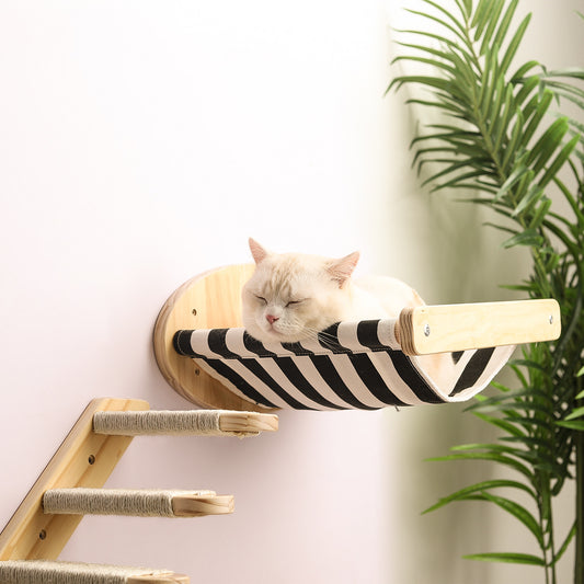 Marco de escalada para gatos de madera de pino