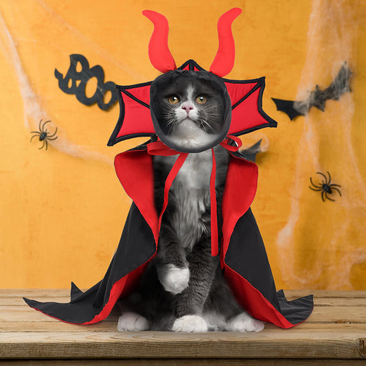 Capa de vampiro para mascota